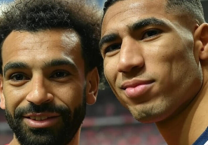  معركة الأرقام: صلاح وحكيمي في سباق محتدم نحو الكرة الذهبية الإفريقية لعام 2025