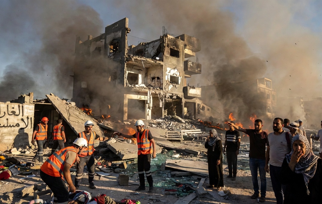  غارات إسرائيلية تستهدف عددا من المناطق في جنوب لبنان 