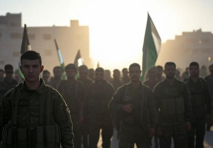  كتائب القسام تسلم 13 أسيرا إسرائيليا ضمن المرحلة الثانية من عملية تبادل الأسر في غزة 