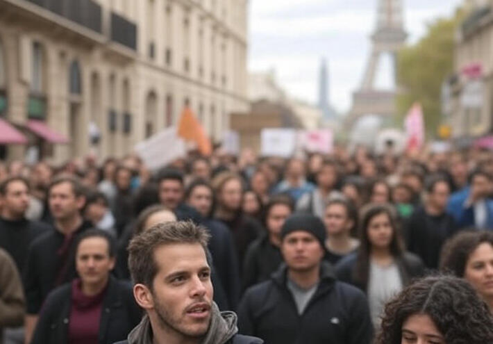 احتجاجات واسعة في العاصمة الفرنسية رفضًا لمسودة موازنة 2026
