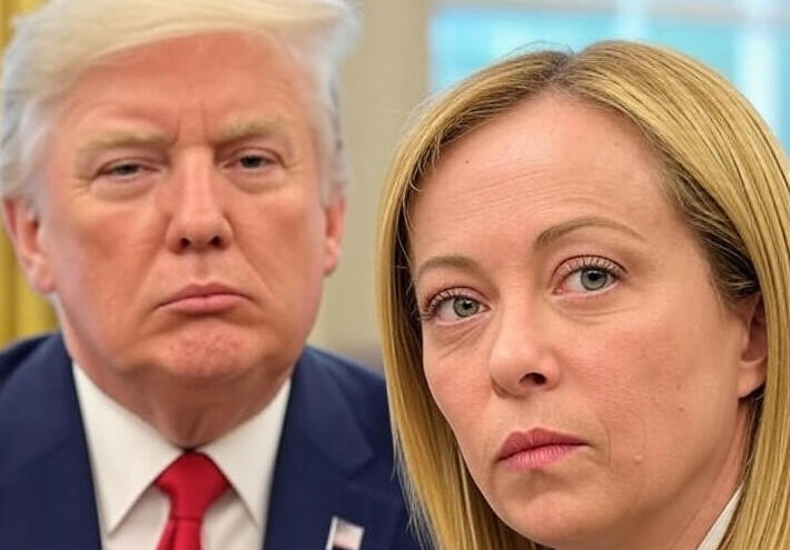  ترامب يخاطر بمستقبله السياسي في مشهد غزل غير مسبوق مع ميلوني