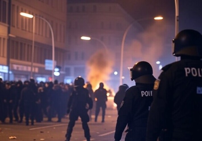 أعمال شغب ليلة رأس السنة في ألمانيا: إصابة العشرات من الشرطة واعتقال المئات
