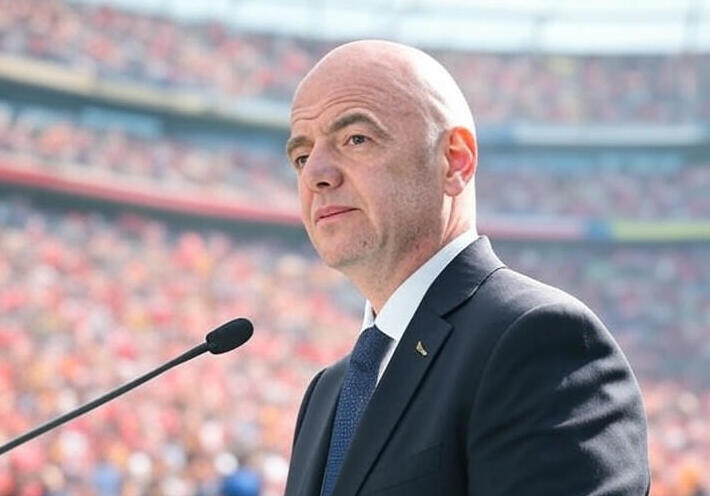 ناشطة تنتقد إنفانتينو بسبب مشاركة إسرائيل في المونديال بفيديو "مستفز"