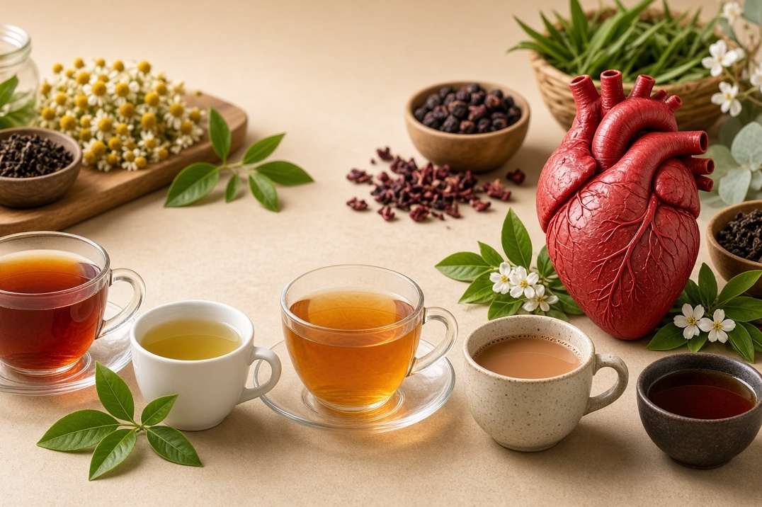 من الشاي الأسود إلى الأخضر.. أي الأنواع أفضل لصحة القلب؟