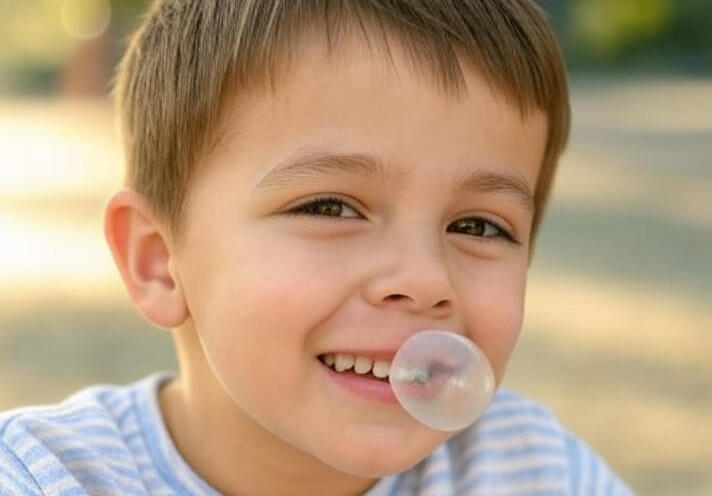 ابتلاع العلكة: خرافة تتحول إلى حقيقة داخل جهازك الهضمي