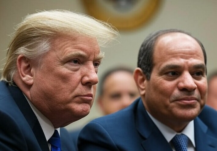 دعابة رئاسية: ترامب يعقب على إنجليزية السيسي خلال مؤتمر صحفي