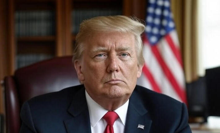 ترامب يعود إلى الأضواء.. وضمادة على معصمه تثير التساؤلات