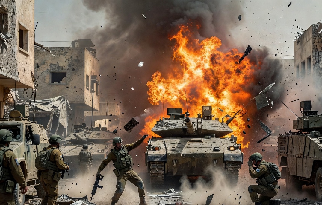 أكثر من 40 عملية لحزب الله: تفجير عبوات وتدمير دبابات واستهداف جنود إسرائيليين