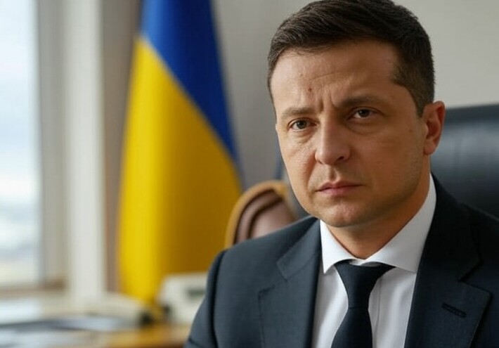 زيلينسكي يجري اتصالًا هاتفيًا مع رئيس وزراء بريطانيا قبيل لقاء ترامب