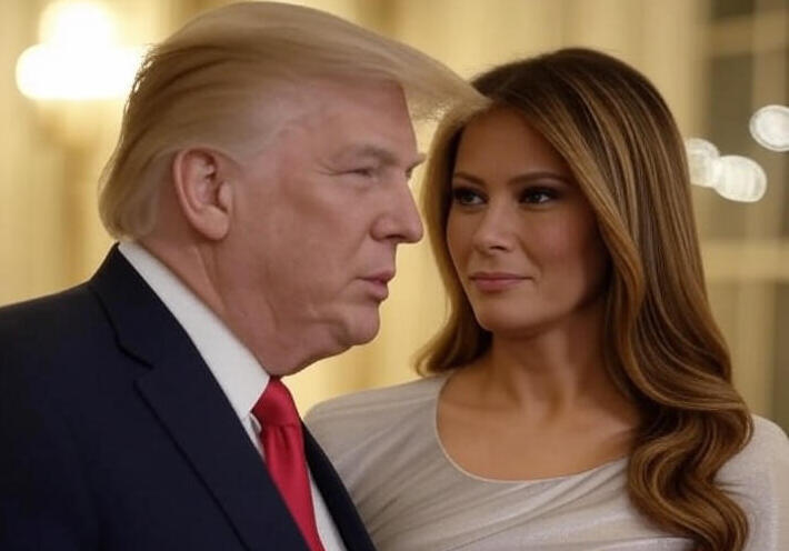بالفيديو.. قارئو الشفاه يكشفون حوار المروحية الحاد بين ترامب وميلانيا
