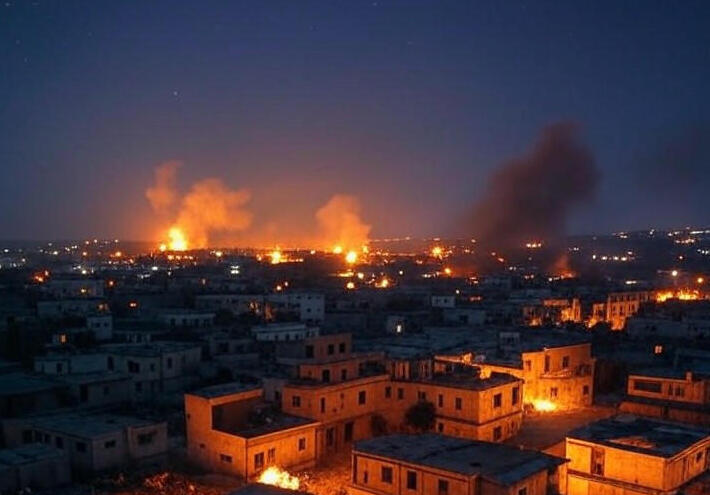 الجيش الإسرائيلي يقصف شمال غرب قرية كويا السورية بريف درعا بثلاث قذائف