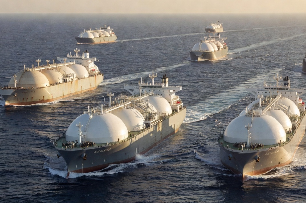 قطر تعرض تأجير ناقلتين للغاز الطبيعي المسال لدعم أوروبا