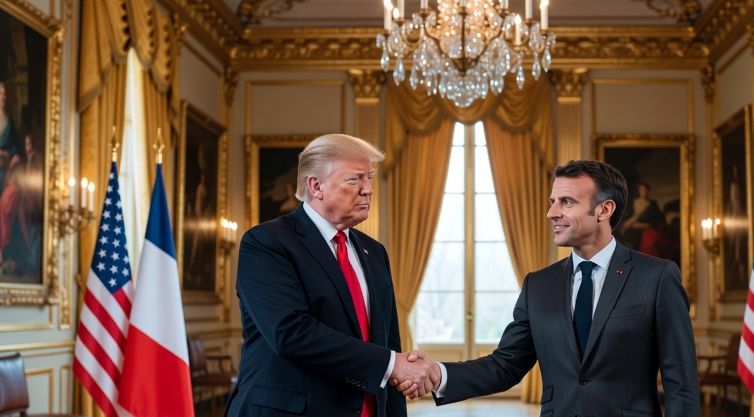  ترامب يهاجم ماكرون: زوجته تسيء معاملته ولا يزال يتألم من "الصفعة"