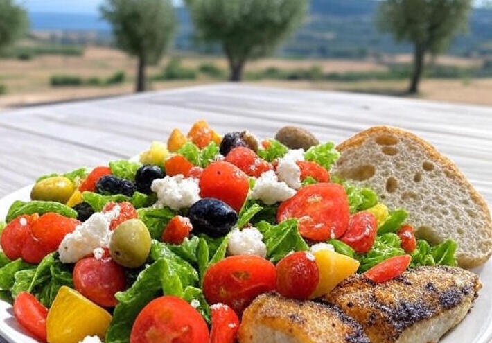 النظام الغذائي المتوسطي يرفع فرص النجاة لمرضى السرطان