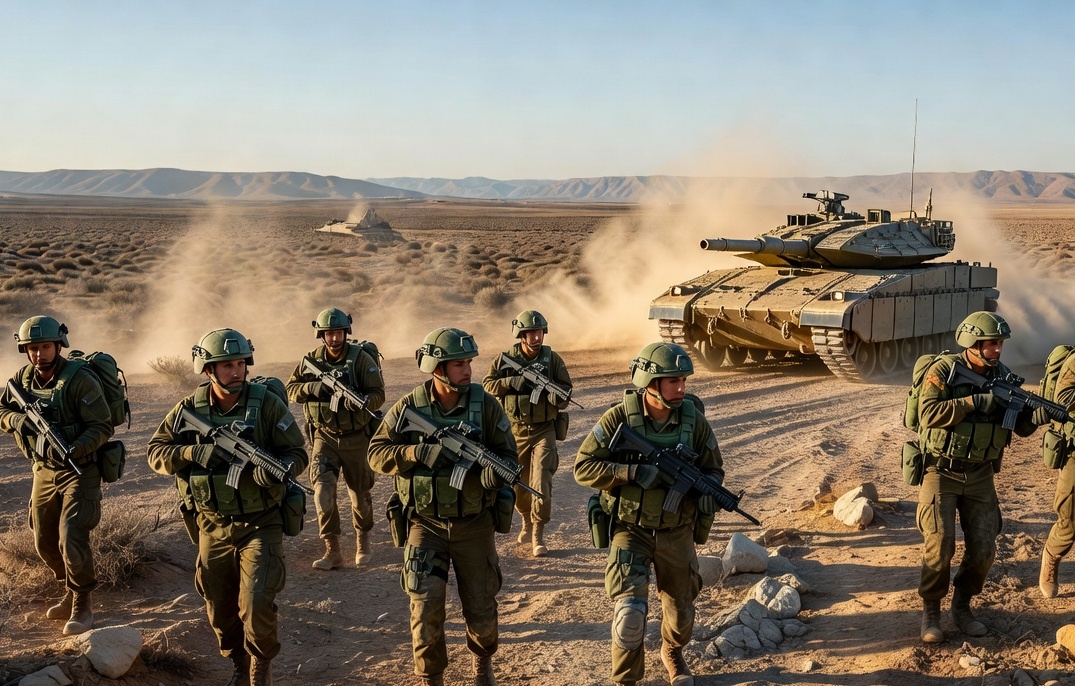 الجيش الإسرائيلي يتوغل في ريف درعا السوري بشن حملة مداهمات مفاجئة