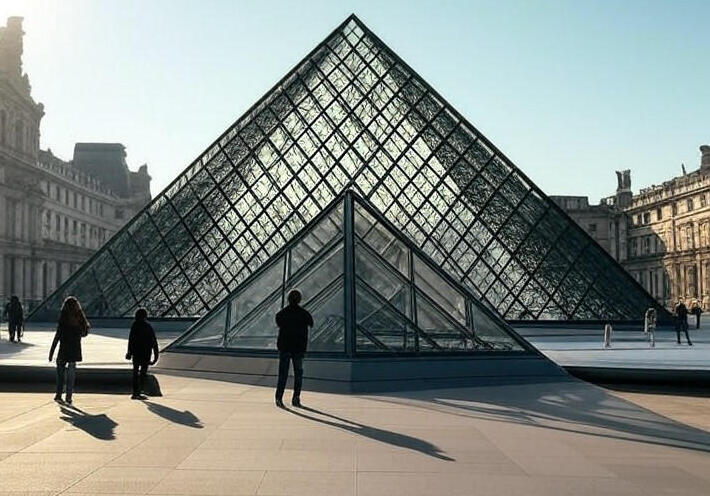 سطو مسلح يهز متحف اللوفر في باريس وسط ذهول الزوار