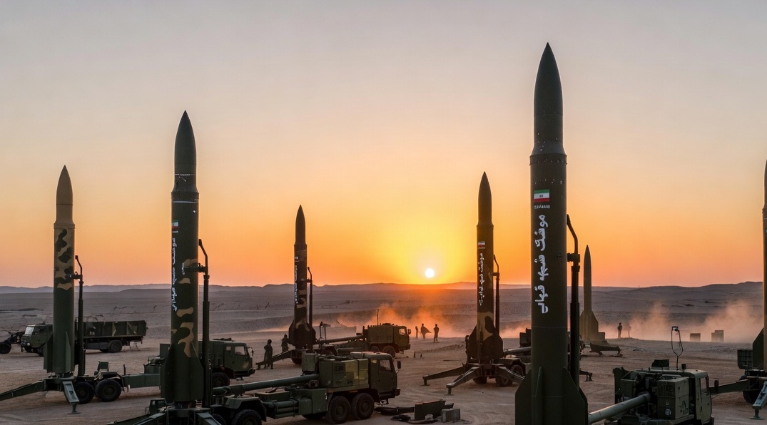 إيران تطلق وابلاً صاروخياً جديداً يستهدف الأراضي الإسرائيلية