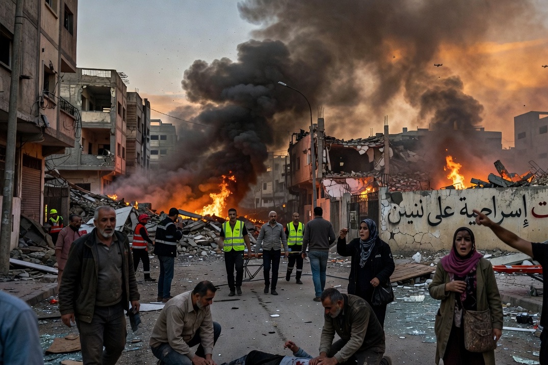 غارات إسرائيلية متجددة توقع قتلى في الأراضي اللبنانية وحزب الله يشتبك مع قوة إسرائيلية قرب بلدة العديسة الحدودية
