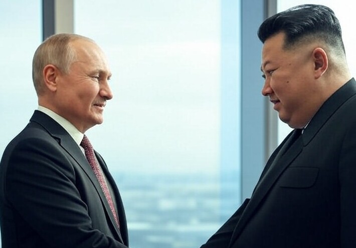 كيم جونغ أون يؤكد اعتزازه بالعلاقات الودية مع بوتين في رسالة رسمية