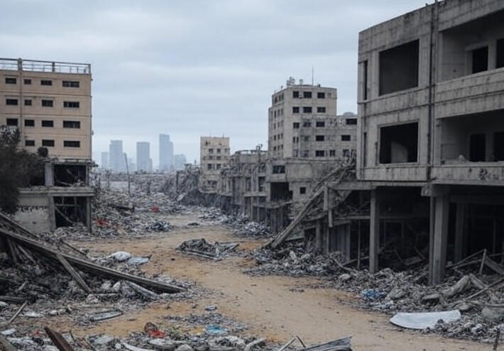   بلدية غزة تحذر من كارثة بيئية وصحية بسبب تراكم النفايات 