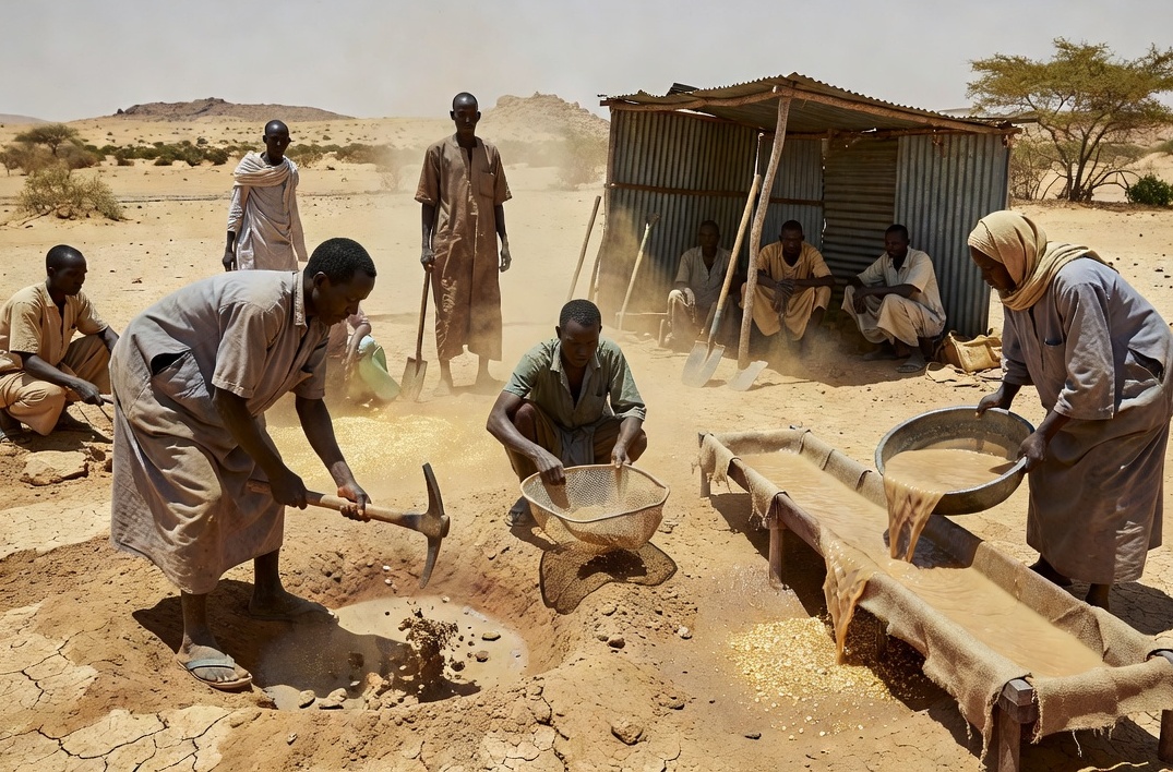 سويسرا تحظر التعامل مع الذهب السوداني
