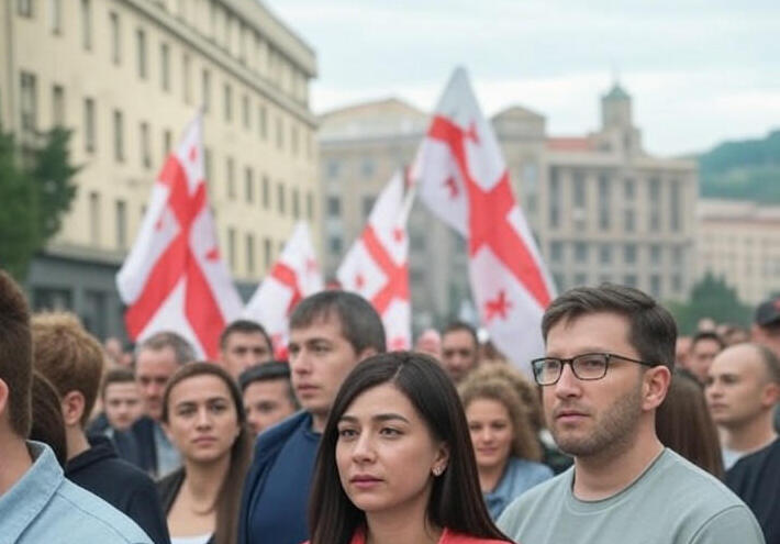 محكمة تبليسي تقضي باعتقال متظاهرين تنفيذًا لقانون المظاهرات الجديد