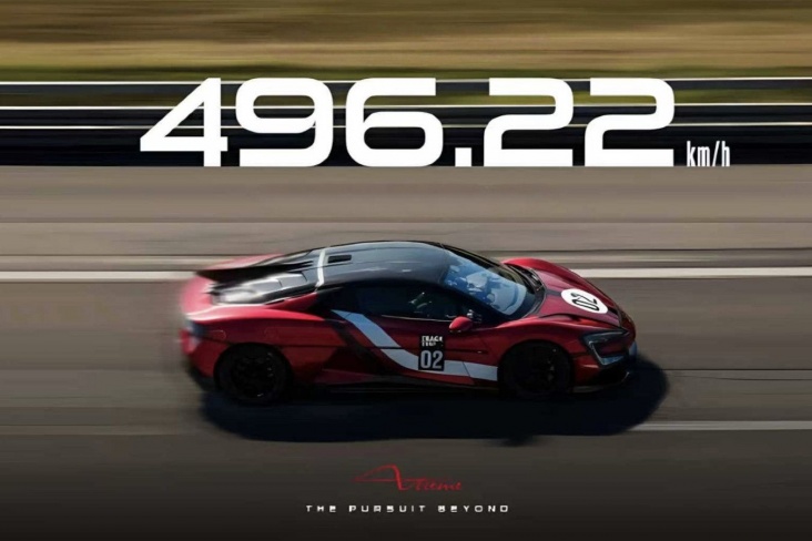 بالفيديو.. وحش كهربائي صيني يحطم الرقم القياسي ويتفوق على "بوغاتي"