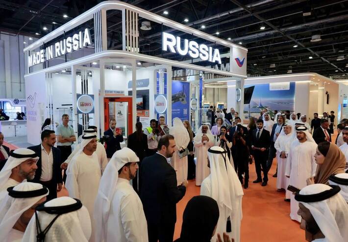 روسيا تشارك بقوة في "ويتيكس 2026" بدبي