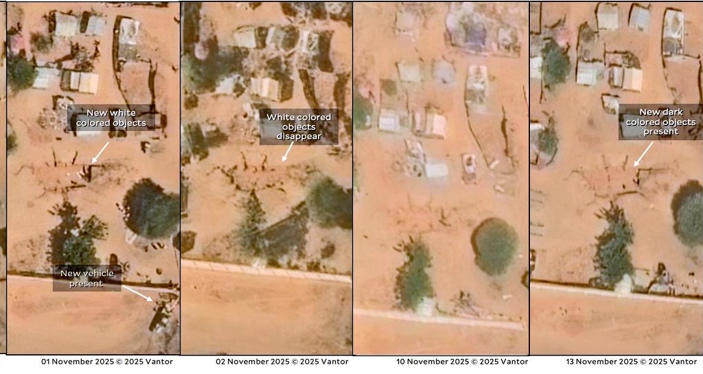 بالأقمار الصناعية.. "قوات الدعم السريع" تتخلص من جثث القتلى في دارفور
