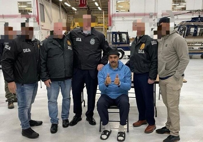 تسريبات مهينة تعرض رئيس فنزويلا في قلب مبنى المخابرات الأمريكية المضادة للمخدرات