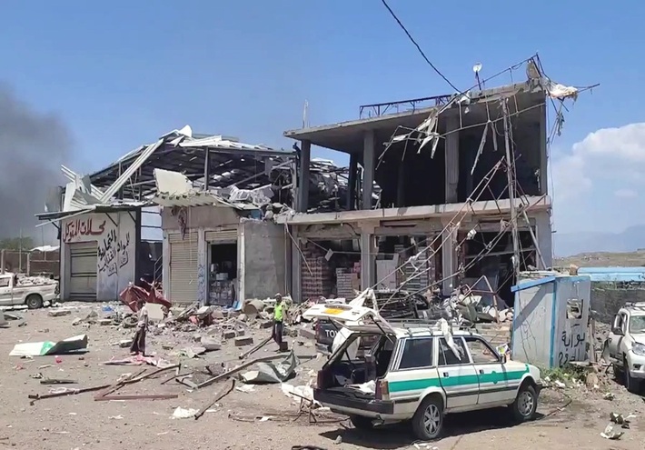الإعلام الحوثي: قتلى وجرحى مدنيين في غارات سعودية على مناطق يمنية