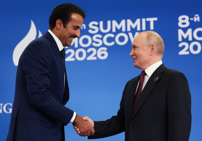 أمير قطر: قمة موسكو فرصة للتعزيز التنسيق بشأن التحديات التي تواجه أسواق الغاز