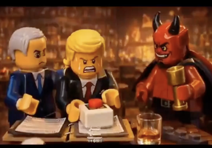 إيران تطلق فيديو كرتونيًا تصور فيه هزيمة الولايات المتحدة وإسرائيل