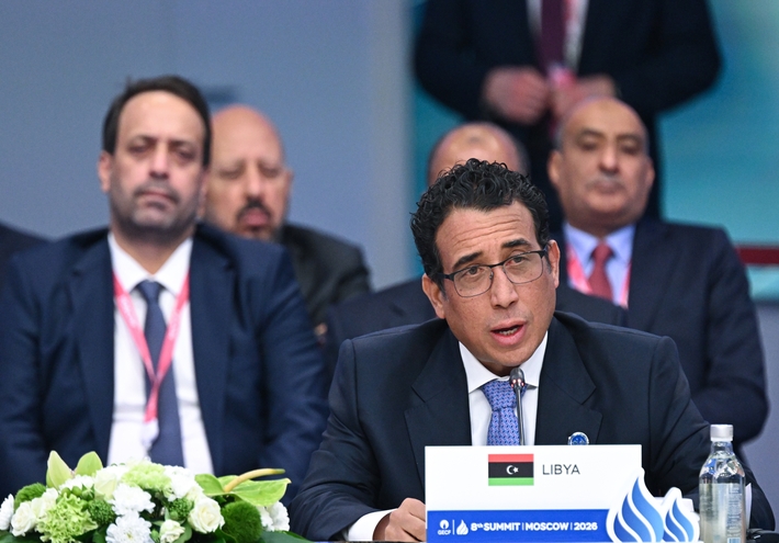 المنفي من قمة الغاز في موسكو: ليبيا جسر بين ضفتي المتوسط.. ومساهم في أمن الطاقة الإقليمي والعالمي